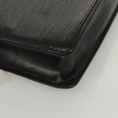 LOUIS VUITTON Epi Pochette Homme Clutch Bag Black Noir M52522 LV Auth 118831-15