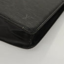 LOUIS VUITTON Epi Pochette Homme Clutch Bag Black Noir M52522 LV Auth 118831-16