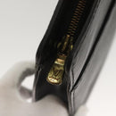 LOUIS VUITTON Epi Pochette Homme Clutch Bag Black Noir M52522 LV Auth 118831-9