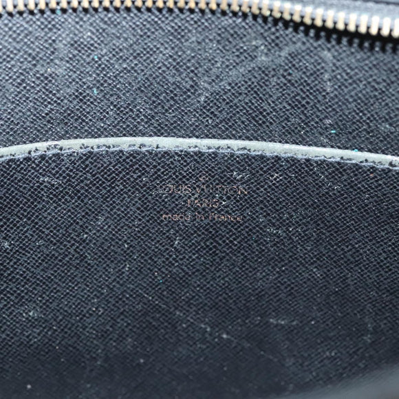 LOUIS VUITTON Epi Pochette Homme Clutch Bag Black Noir M52522 LV Auth 118831