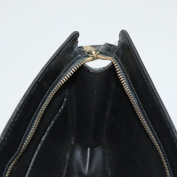 LOUIS VUITTON Epi Pochette Homme Clutch Bag Black Noir M52522 LV Auth 118831