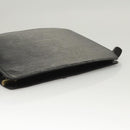 LOUIS VUITTON Epi Pochette Homme Clutch Bag Black Noir M52522 LV Auth 118831-6