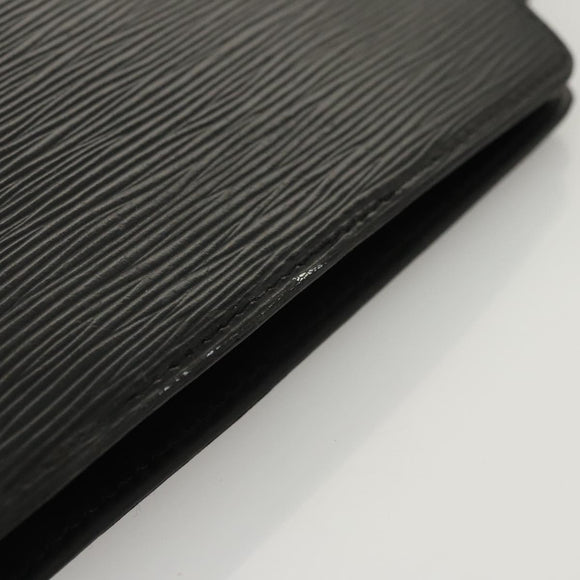 LOUIS VUITTON Epi Pochette Homme Clutch Bag Black Noir M52522 LV Auth 118831