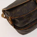 LOUIS VUITTON Monogram Saumur 30 Schoudertas M42256 LV Auth 118837-16