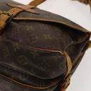 LOUIS VUITTON Monogram Saumur 30 Shoulder Bag M42256 LV Auth 118837-12