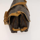 LOUIS VUITTON Monogram Saumur 30 Shoulder Bag M42256 LV Auth 118837-4