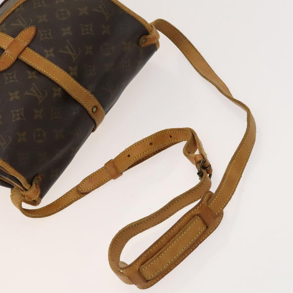 LOUIS VUITTON Monogram Saumur 30 Shoulder Bag M42256 LV Auth 118837