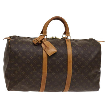 LOUIS VUITTON Monogram Keepall 50 Boston Bag M41426 LV Auth 118838