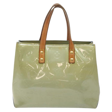 LOUIS VUITTON Monogram Vernis Reade PM Hand Bag Baby Blue LV Auth 118839 - 0