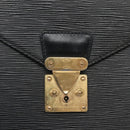 LOUIS VUITTON Epi Serviette Conseiller Business Bag Black M54422 LV Auth 118840-17