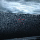 LOUIS VUITTON Epi Serviette Conseiller Business Bag Black M54422 LV Auth 118840-18