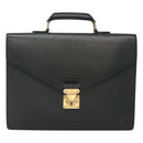 LOUIS VUITTON Epi Serviette Conseiller Business Bag Black M54422 LV Auth 118840-13