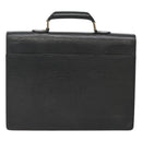 LOUIS VUITTON Epi Serviette Conseiller Business Bag Black M54422 LV Auth 118840-2