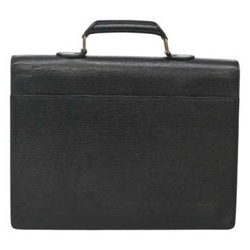 LOUIS VUITTON Epi Serviette Conseiller Business Bag Black M54422 LV Auth 118840 - 0