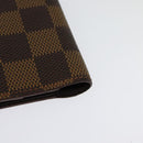 LOUIS VUITTON Damier Ebene Agenda Mini Day Planner Cover R20705 LV Auth 118844-11