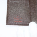 LOUIS VUITTON Damier Ebene Agenda Mini Day Planner Cover R20705 LV Auth 118844-13