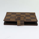 LOUIS VUITTON Damier Ebene Agenda Mini Day Planner Cover R20705 LV Auth 118844-4