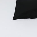BURBERRY Pouch Nylon Black Silver Auth 118845-15