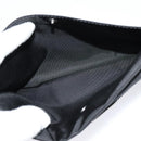 BURBERRY Pouch Nylon Black Silver Auth 118845-17