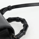 GUCCI Hand Bag Leather 2way Black 702106 Auth 118849M-14