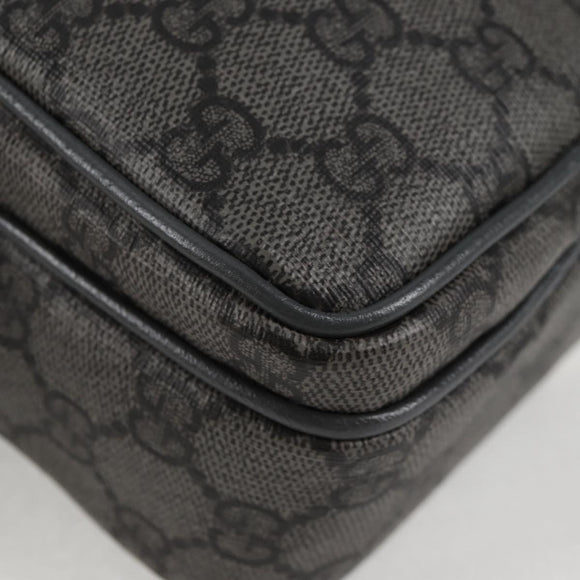 GUCCI Shoulder Bag PVC Gray Silver 752565 Auth 118850M