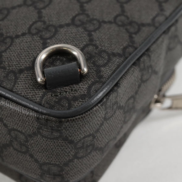 GUCCI Shoulder Bag PVC Gray Silver 752565 Auth 118850M