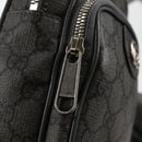 GUCCI Shoulder Bag PVC Gray Silver 752565 Auth 118850M-16