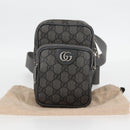 GUCCI Shoulder Bag PVC Gray Silver 752565 Auth 118850M-26