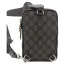 GUCCI Shoulder Bag PVC Gray Silver 752565 Auth 118850M-3