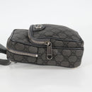 GUCCI Shoulder Bag PVC Gray Silver 752565 Auth 118850M-4