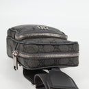 GUCCI Shoulder Bag PVC Gray Silver 752565 Auth 118850M-6