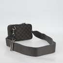 GUCCI Shoulder Bag PVC Gray Silver 752565 Auth 118850M-7