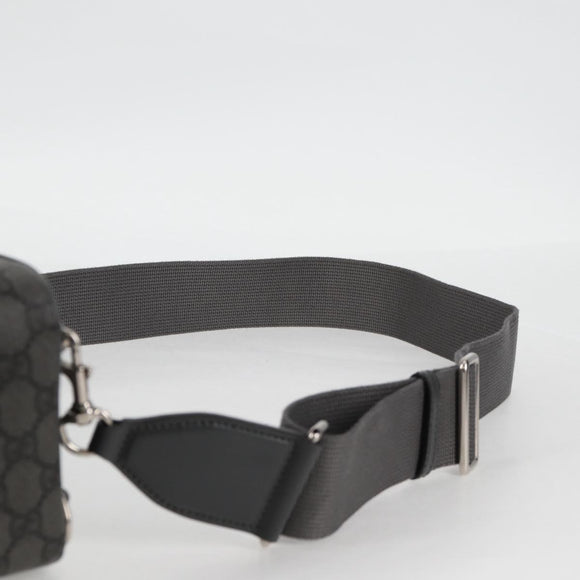 GUCCI Shoulder Bag PVC Gray Silver 752565 Auth 118850M