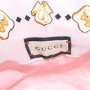 GUCCI Cap Canvas S Pink 727563 Auth 118856M-10