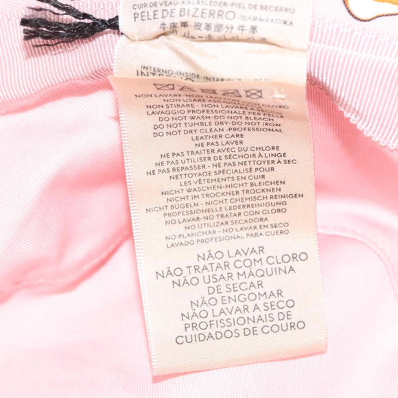 GUCCI Cap Canvas S Pink 727563 Auth 118856M