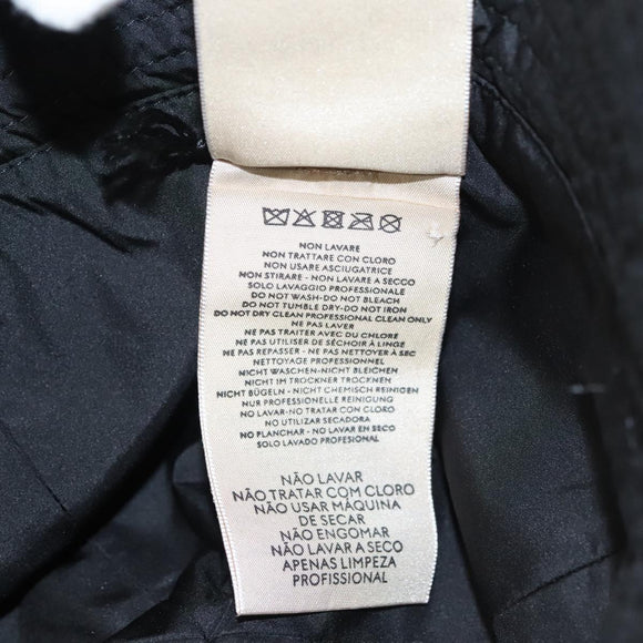 GUCCI Cap Nylon L Black 729470 Auth 118857M