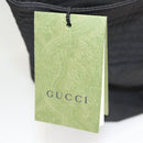GUCCI Cap Nylon L Black 729470 Auth 118857M-11