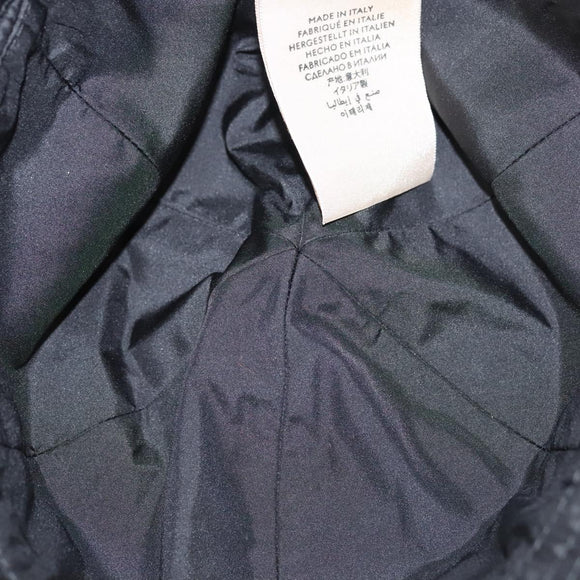 GUCCI Cap Nylon L Schwarz 729470 Auth 118857M
