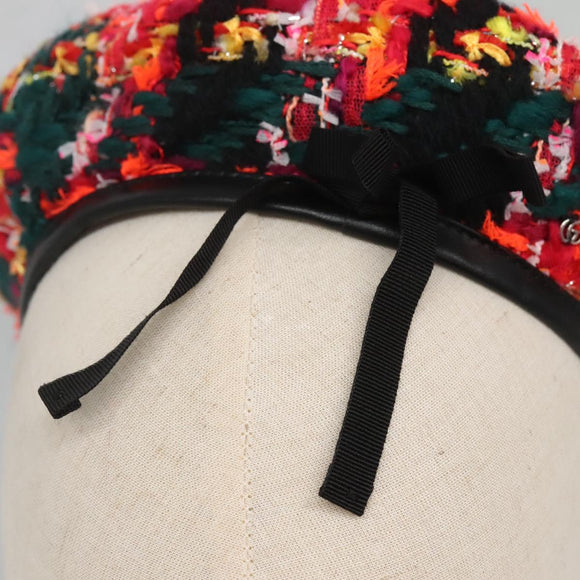 GUCCI Cap Canvas S Multicolor 729140 Auth 118859M