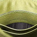 GUCCI GG Canvas Shoulder Bag Green 696018 Auth 118861M-11