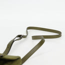 GUCCI GG Canvas Shoulder Bag Green 696018 Auth 118861M-14