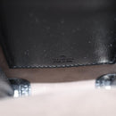 GUCCI GG Supreme Shoulder Bag PVC Black Silver Auth 118863M-16