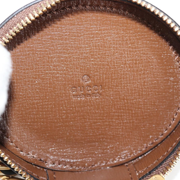 GUCCI GG Supreme Shoulder Bag PVC Beige Gold 700959 Auth 118864M