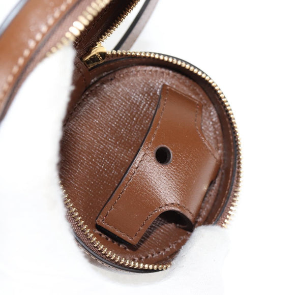 GUCCI GG Supreme Shoulder Bag PVC Beige Gold 700959 Auth 118864M