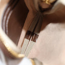 GUCCI GG Supreme Shoulder Bag PVC Beige Gold 700959 Auth 118864M-26