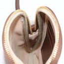 GUCCI GG Supreme Shoulder Bag PVC Beige Gold 700959 Auth 118864M-28