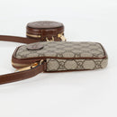 GUCCI GG Supreme Shoulder Bag PVC Beige Gold 700959 Auth 118864M-4