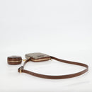 GUCCI GG Supreme Shoulder Bag PVC Beige Gold 700959 Auth 118864M-7