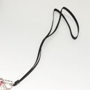 PRADA Key Holder metal Pink Auth 118867M-11