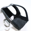 PRADA Pouch Safiano leather 2Set Gold Silver Auth 118868-10